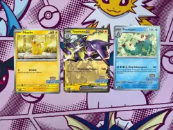 Pokemon TCG - Illustration Contest BUNDLE (x3) - Pikachu SVP 214 - NM - Image 1