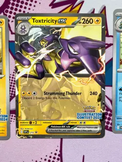 Pokemon TCG - Illustration Contest BUNDLE (x3) - Pikachu SVP 214 - NM - Image 3