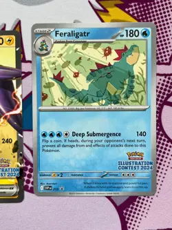 Pokemon TCG - Illustration Contest BUNDLE (x3) - Pikachu SVP 214 - NM - Image 4