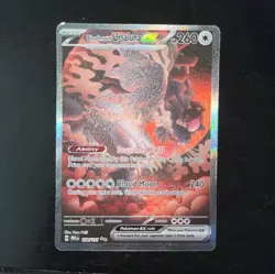 Pokemon Bloodmoon Ursaluna ex 168/131 Sv: Prismatic Evolutions Holo Rare - Image 1