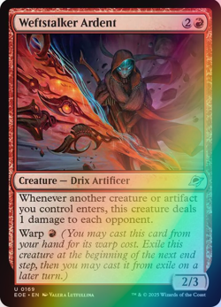 MTG - Weftstalker Ardent - Foil - EOE 0169 - Edge of Eternities - Magic - Image 1