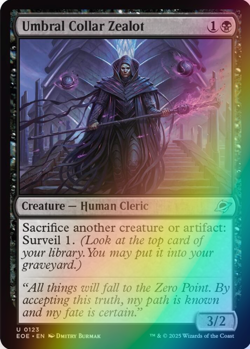 MTG - Umbral Collar Zealot - Foil - EOE 0123 - Edge of Eternities - Magic - Image 1