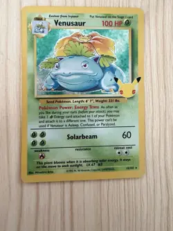 Pokemon Celebrations Venasaur 15/102 25th Anniversary Holo Rare - Image 1