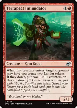 Terrapact Intimidator - Edge of Eternities- MTG - Image 1