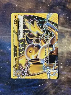 Raichu BREAK 50/162 INVERTED BACK Error Holo Rare XY Breakthrough Pokemon VLP - Image 1
