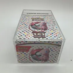 Pokemon TCG Scarlet & Violet 151 Booster Bundle Display SEALED w/Acrylic - Image 4