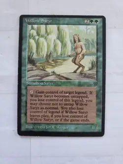 Willow Satyr Legends Regular MTG Near Mint English Rare 🔥 - Image 1