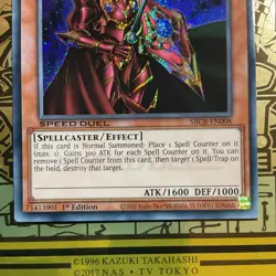 Yu-Gi-Oh! TCG Breaker the Magical Warrior Secret Rare 1st Edition SBCB-EN008 - Image 3
