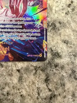 One Piece - Enel OP15-118 SEC - Adventure On Kami’s Island NM Foil - Image 5