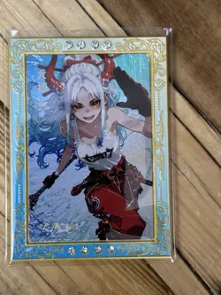 One Piece CCG Goddess Yamato Metal Card - Attack Mode /90 - Image 1