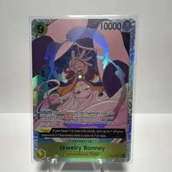 Namco Jewelry Bonney OP13-108 Carrying on His Will Super Rare Foil Rush 10000 - Image 1