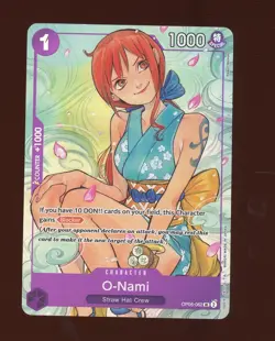 One Piece English OP05-062 O-Nami Illustration Box Vol.1 - Image 1