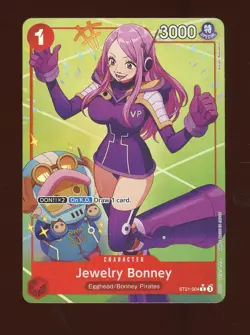 One Piece English ST21-004 Jewelry Bonney Alternate Art - Image 1