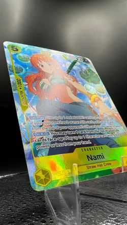 One Piece Card Game Nami SR Alt Art EB03-053 English NM Heroines Edition - Image 2