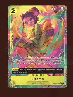 One Piece English PRB02-016 Otama Alternate Art Rare - Image 1