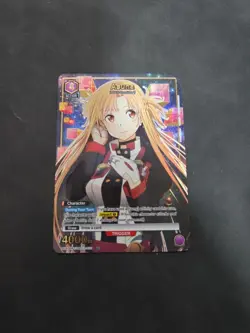 Asuna (033) (R*) - UEX06BT/SAO-2-033 Rare 1 Star FOIL Union Arena NM/MINT - Image 1