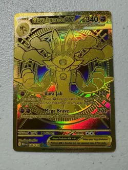 Mega Lucario ex - Mega Hyper Rare ME01: Mega Evolution 188/132 NM - Image 1