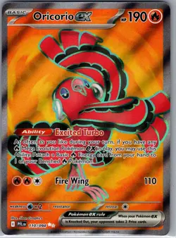 Oricorio ex 110/094 ME02: Phantasmal Flames - Pokemon Card - NM - Image 1