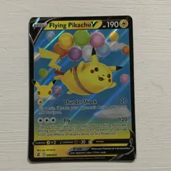 Pokemon Flying Pikachu Celebrations Holo Rare 006/025 Basic 60 HP Card - Image 1