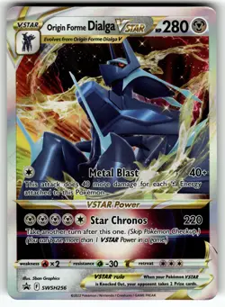 Origin Forme Dialga VSTAR SWSH256 Sword & Shield Promo NM Pokemon Card TCG - Image 1