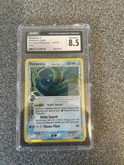 CGC 8.5 Rayquaza 2006 EX Holon Phantoms 16/110 Holo Pokemon Card Delta Species - Image 1