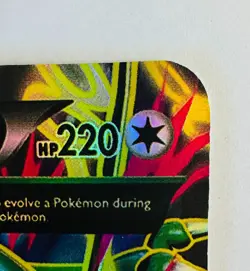 M Rayquaza EX 105/108 Mega Rayquaza XY Roaring Skies Pokemon Card - Image 4