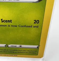 MISCUT 002/159 Gloom Pokemon Card 2023 Crown Zenith - Image 2