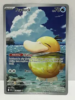 Psyduck 226/217 IR – Ascended Heroes Pokemon Card – Full Art Holo - Minty - Image 1