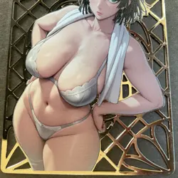 Goddess Story Gold METAL Card - Serial Number #095/200! One P Girl *READ* - Image 3