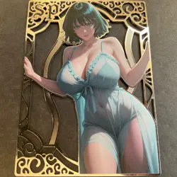 Goddess Story Gold METAL Card - Serial Number #065/200! Fubuki **READ** - Image 1