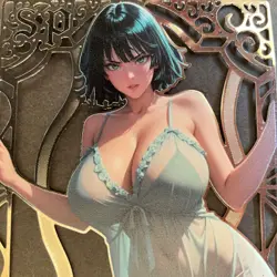 Goddess Story Gold METAL Card - Serial Number #065/200! Fubuki **READ** - Image 2