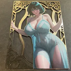 Goddess Story Gold METAL Card - Serial Number #065/200! Fubuki **READ** - Image 4