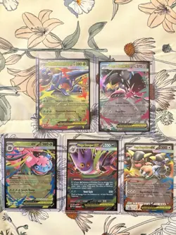 Pokemon Mega Heracross, Mawile, Venusaur, Gengar, Kangaskhan EX 5 Card Lot Holo… - Image 1