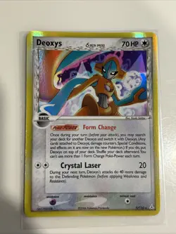 Deoxys 5/110 Delta Species EX Holon Phantoms 2006 Holo Rare Pokemon Card NM! - Image 1