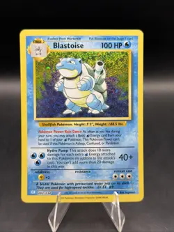 Blastoise 003/034 Trading Card Game Classic Holo NM Mint - Image 1