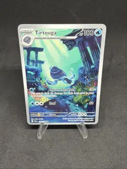 Tirtouga 106/086 Pokemon TCG SV Black Bolt Illustration Rare Holo Card - Image 2