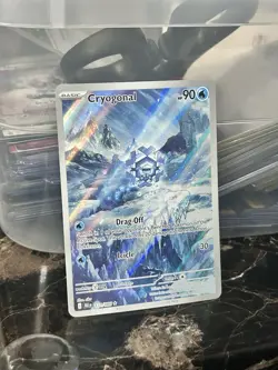 Pokemon Card🔥Cryogonal 111/086🔥Black Bolt Illustration🔥Rare🔥Full Art Holo🔥 - Image 2