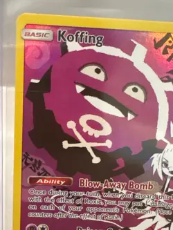Koffing 243/236 Cosmic Eclipse Pokemon Card NM - Excellent Condition - Image 2