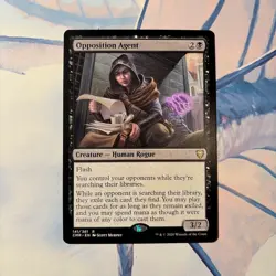 MTG Opposition Agent Commander Legends Regular Card NM Condition - Image 1