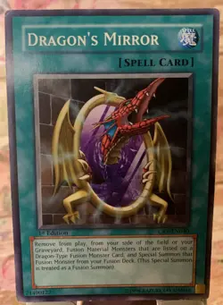 Dragon's Mirror - CRV- EN040 - Rare - 1st Edition - Yu-Gi-Oh! TCG Card Mp - Image 1