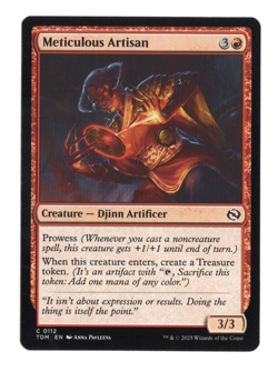 MTG-Meticulous Artisan-Tarkir: Dragonstorm-112-Near Mint-NonFoil - Image 1
