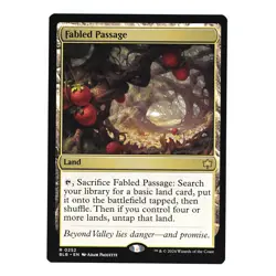 Bloomburrow Magic: The Gathering Fabled Passage - Image 1