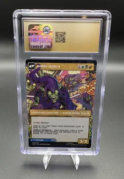 MTG Norman Osborn (Borderless) Marvel's Spider-Man Regular 0220 CGC Pristine 10 - Image 2