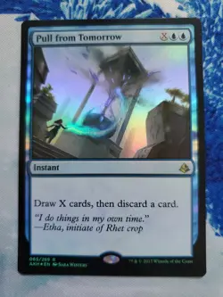 1x NM Foil Pull From Tomorrow amonkhet MTG Magic The Gathering x1 - Image 1