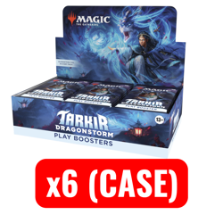 NEW SEALED CASE (x6) Play Booster Box Tarkir Dragonstorm TDM MTG - Image 1