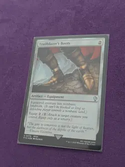 Trailblazer's Boots (Surge Foil) #370 (NM) Final Fantasy FIC Magic MTG - Image 2