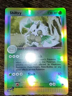 Pokemon Shiftry 22/100 EX Sandstorm Reverse Holo Rare NM - Image 2