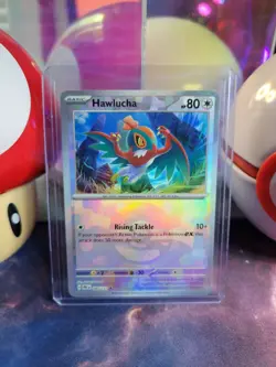 Hawlucha 89/131 Pokemon TCG S&V Prismatic Evolutions Pokeball Uncommon Holo NM - Image 1