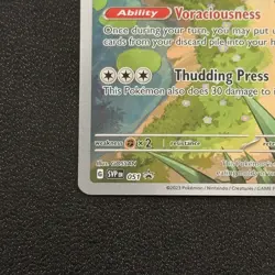 Pokemon Snorlax Promo Holo Card 051 Sv: Scarlet & Violet Basic 150 HP - Image 5