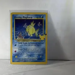 Pokemon TCG Shining Magikarp 66/64 Celebrations Classic Collection Holo Promo - Image 1